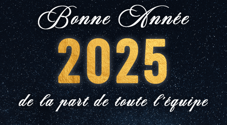 Les voeux de Formapi Chalon pour 2025